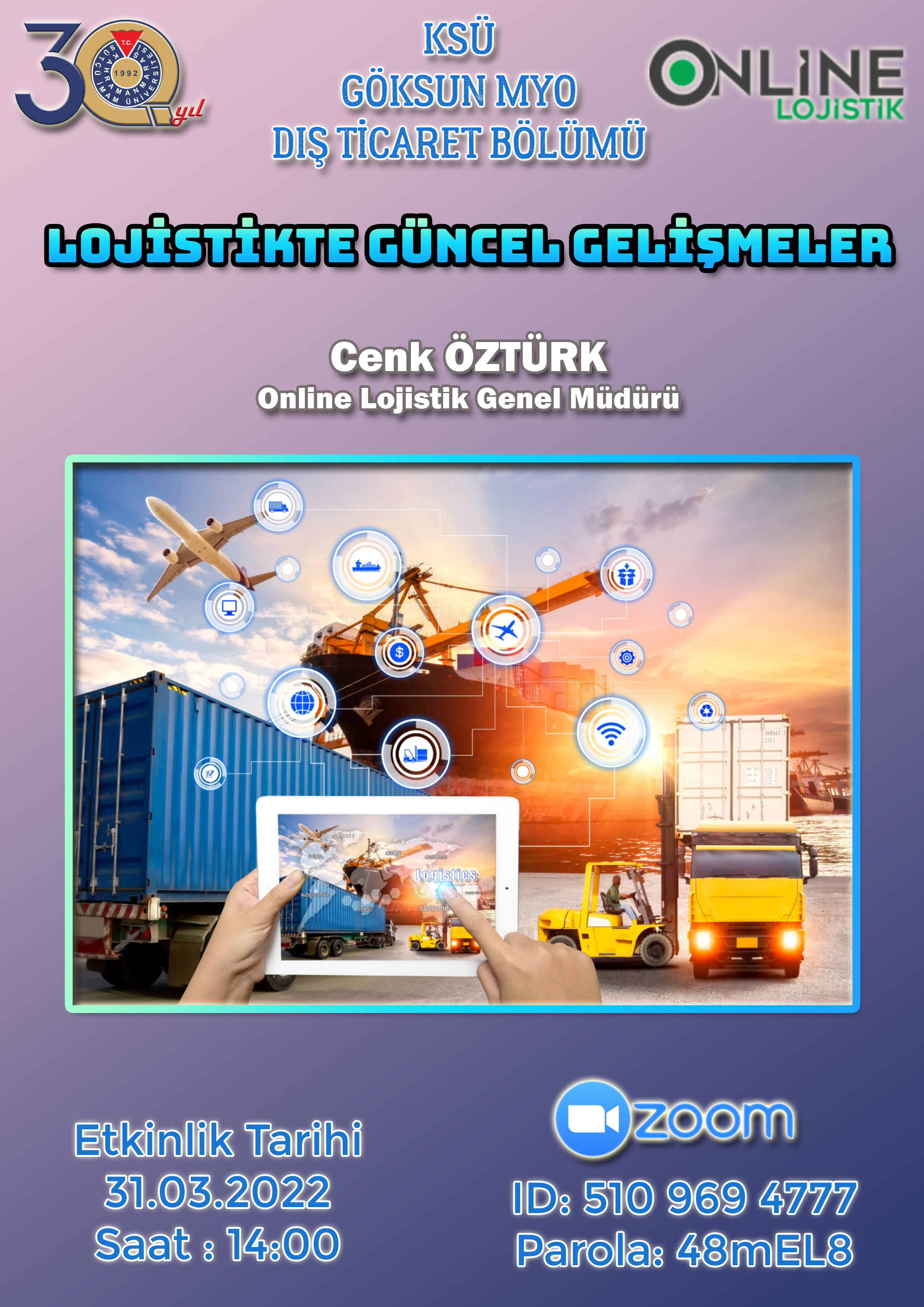 İstanbul Online Lojistik A.Ş. Lojistikte Güncel Gelişmeler Konulu Söyleşi